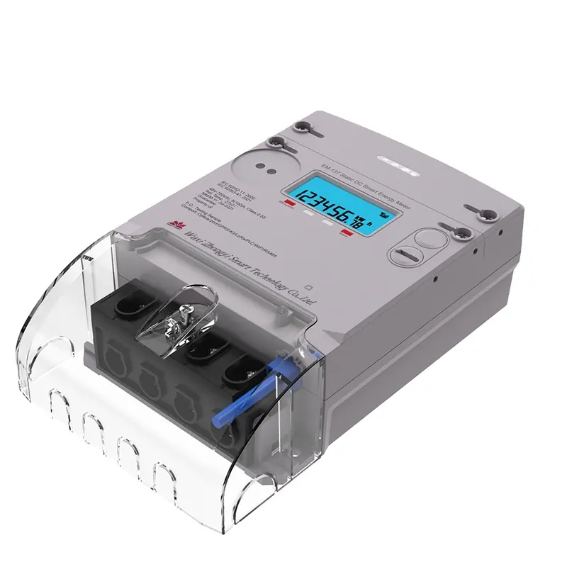 IEC Standard Single Phase Energy Meter with Removable LoRawan NB WIFI GPRS PLC Communication