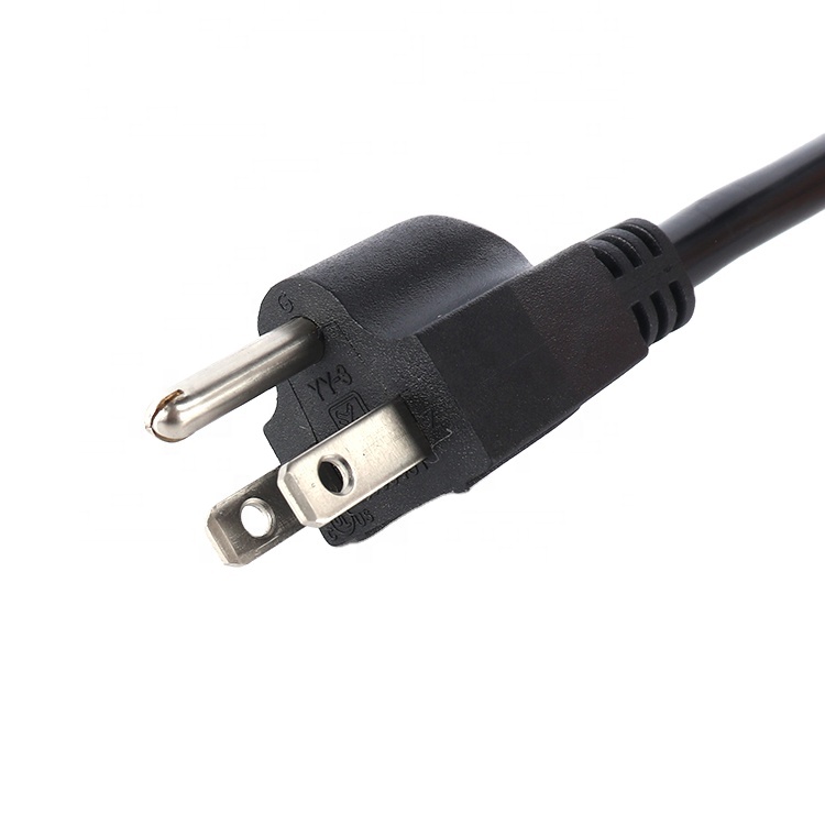 SPT-2 SPT-3 SJTW 16AWG 3C USA125V (Национальная ассоциация владельцев электротехнических 5-15P IEC C13 шнур питания адаптер 3-контактный Шнур-удлинитель для портативных компьютеров