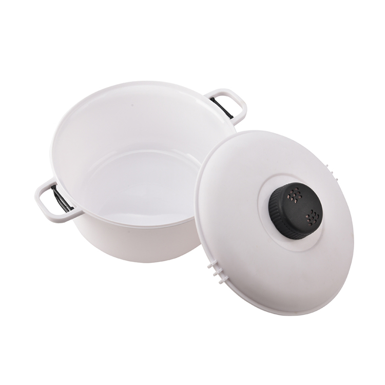 High Quality Eco-Friendly Mini Cooking Pot Plastic Microwave Cooking Pot