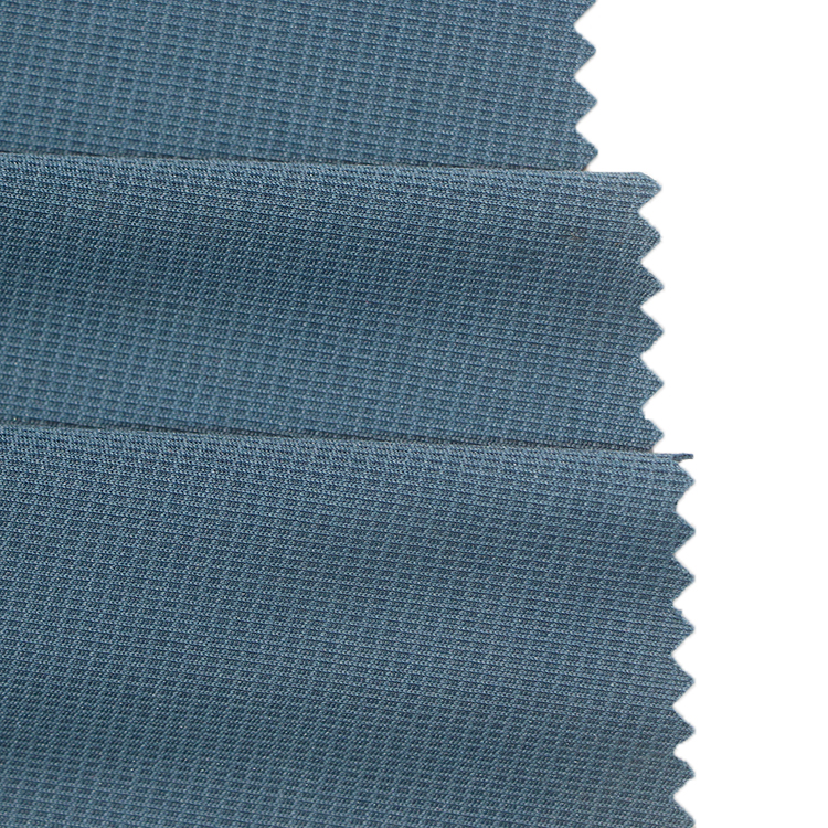 China Manufacturer polyester fabric 100% heather interlock wicking comfortable sportswear fabric