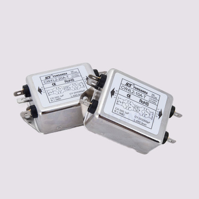 CW4L2-6A-T фильтр мощности 220 В Тип вставки с двойным полюсом Улучшенный фильтр Высокая производительность защита от помех