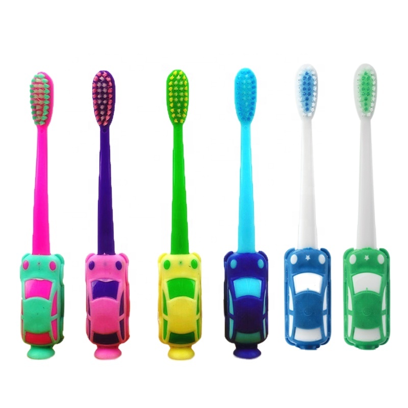 Children Toothbrush Baby Care Oral Hygiene Customize Factory Cartoon Car Toothbrush BPA Free Training Wholesale Kids Toothbrush