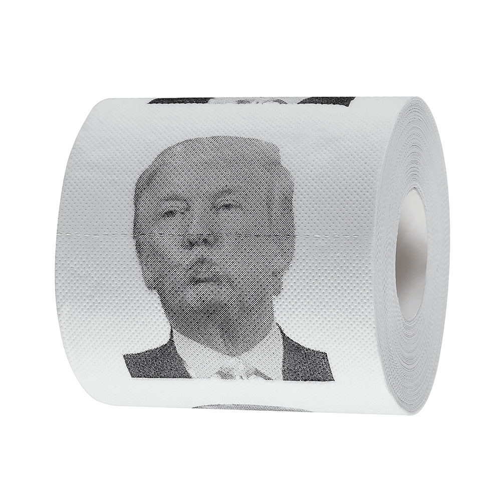 2020 Новая креативная ванная комната с принтом, забавная 2ply Joe Biden туалетная бумага Дональд Трамп