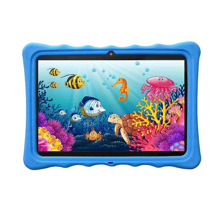 Kids Pad 10.1 Inch Android Tablet That Can Put Sim Card 10inch Tablet With Silicone Cases Stand