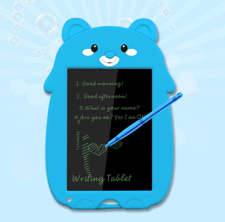Kids LCD Writing Tablet Bear cartoon Digital Electronic drawing board Graphics Tablet Ewriter with Memory Lock