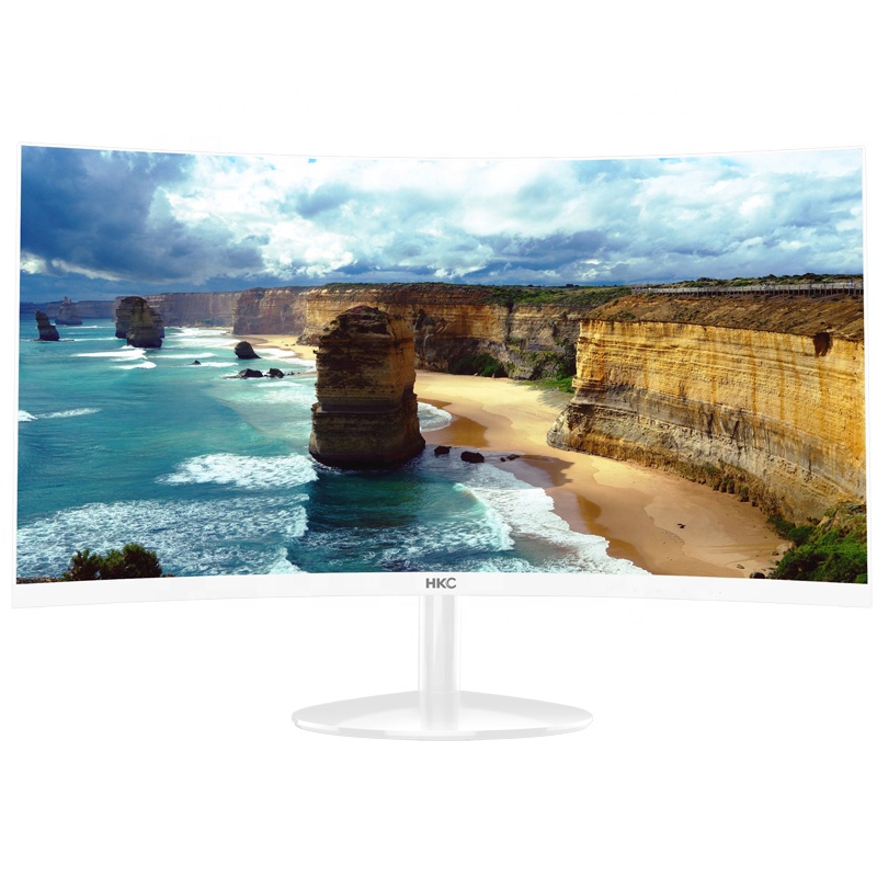 Usingwin Дешевые 24 дюймовый изогнутый экран pc монитор узкая граница умный компьютерный монитор