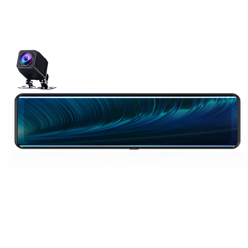 2020 новые Dash Cam 1440P видеорегистратор с двумя камерами 2K камера приборной панели 12 дюймов автомобиля зеркало заднего вида видеорегистратор Dvr для автомобиля камера рекордер