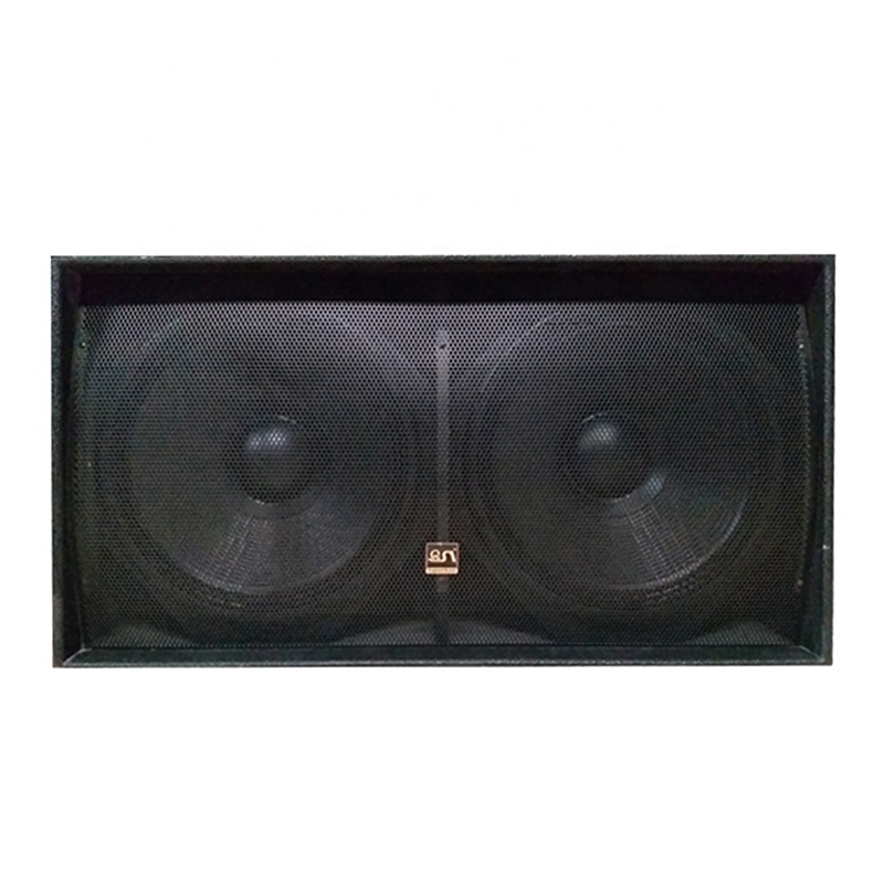 Про аудио 1200 Вт dj басовых динамиков dual 18 дюймовый сабвуфер супер бас большой лазерное шоу сабвуфер потребительской электроники (S218)
