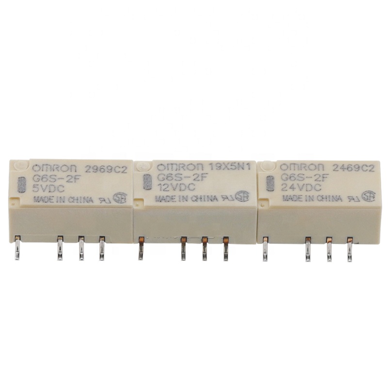 OMRON G6S-2F -5VDC 12VDC 24VDC Low Signal Relay 2A 250V