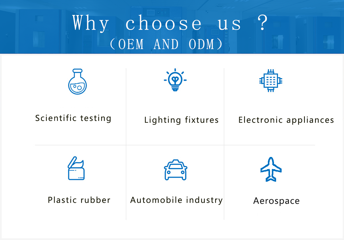 80L Lab Environmental Programmable High Temp Temperature Humidity Test Thermal Chamber for Climatic Simulation