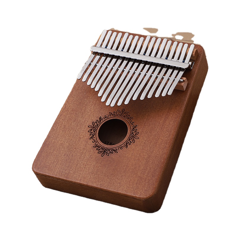 Оптовая продажа, портативное пианино для начинающих, 17 клавиш Nanzhu wood kalimba
