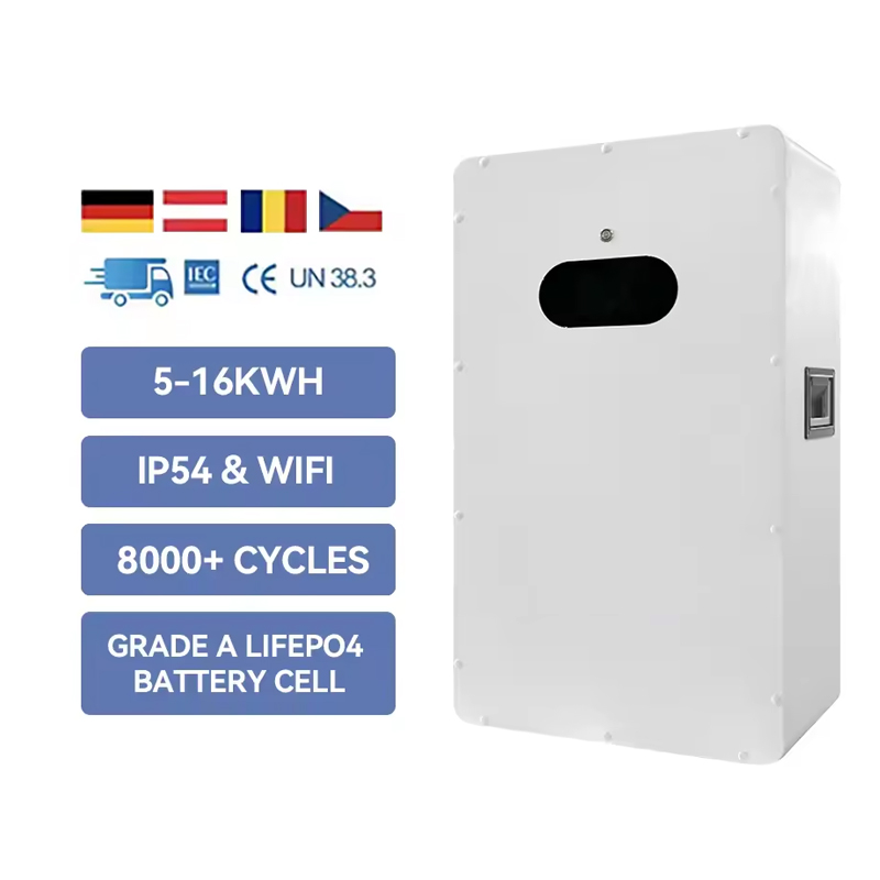 Smart BMS Solar Energy Storage System 51.2V 100Ah Lifepo4 Low Voltage solar batterie