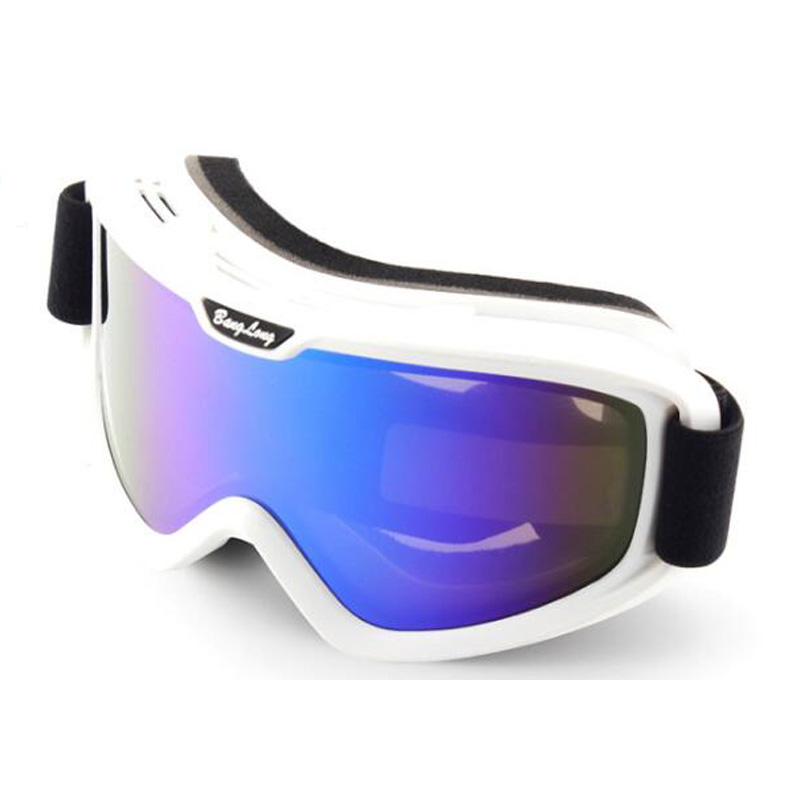 Custom Wholesale TPU frame Mirror coating UV400 Ski Goggles Ready stock