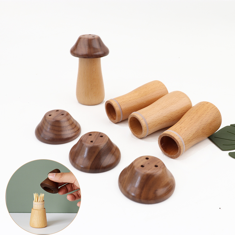 Different Size Portable Wood Toothpick Packing Box Holder