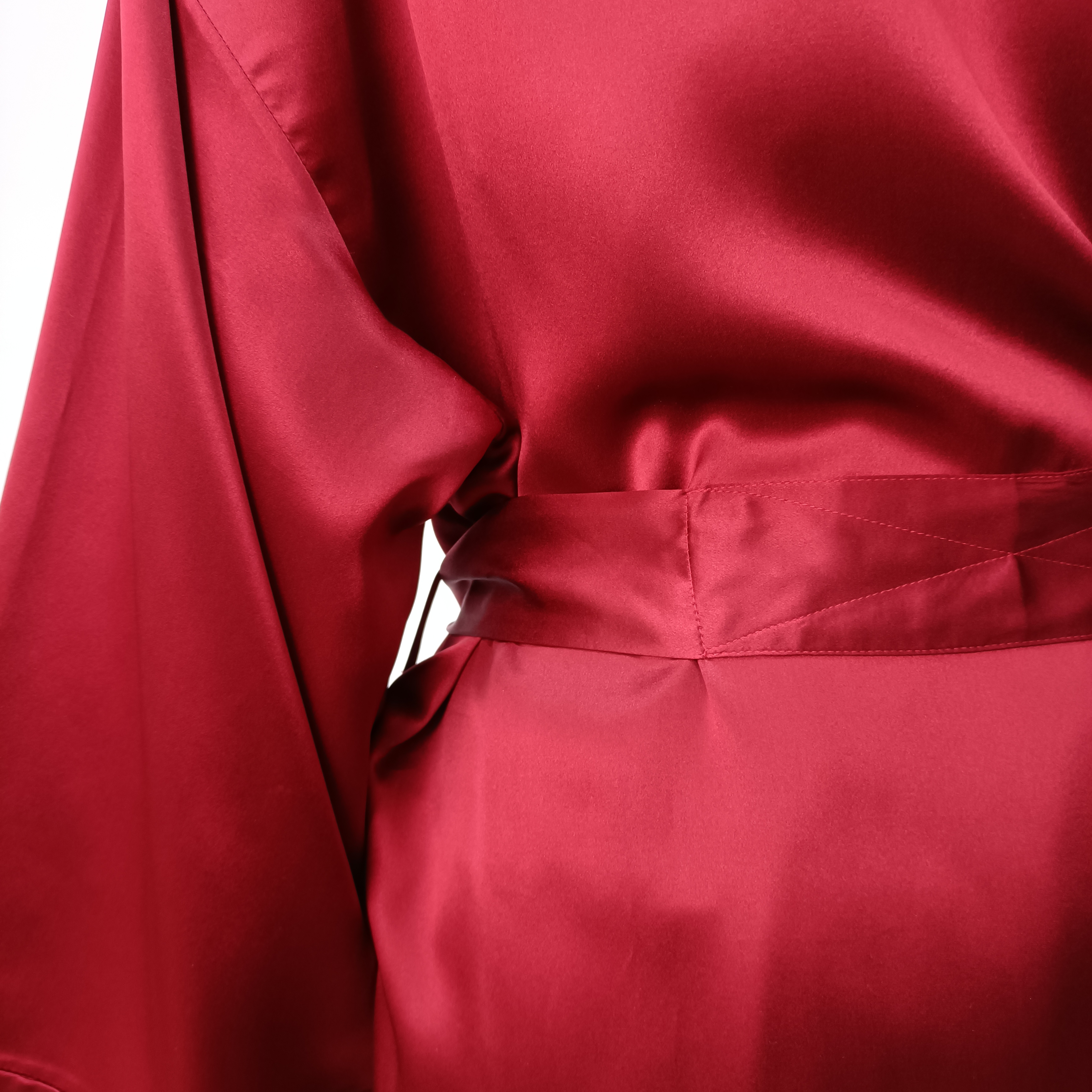 Hot sale women's sleepwear custom womens silk robe set women for wedding party