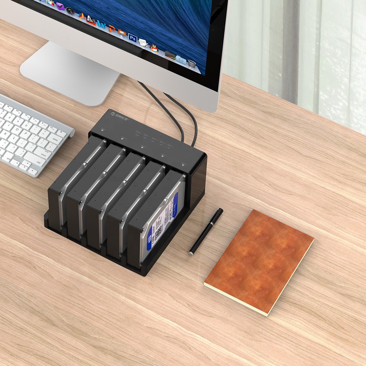 ORICO 2,5/3,5 дюймов 2 Bay USB3.0 док-станция для жесткого диска