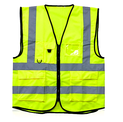 Hi vis строительный жилет безопасности дорожного движения светоотражающий жилет безопасности с карманами одежда высокая видимость безопасности светоотражающий жилет