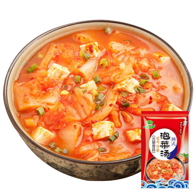 Instant Korean Kimchi Soup Quick Pickle Freeze Dried Fast Soup HACCP Certified