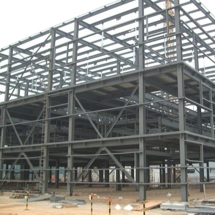 Qingdao RT Modern Design Prefabricated Steel Structure for Cows Farm Villa Bedroom Office Building Warehouse-Heavy Type