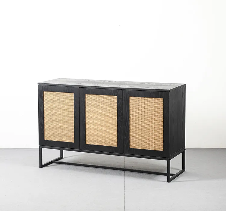 Italian Luxury Scandinavian Style Dining Room Furniture Wooden Storage Sideboard Cabinet Buffet Modern