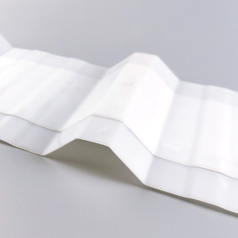Popular polycarbonate plastic house roofing cover corrugated sheet