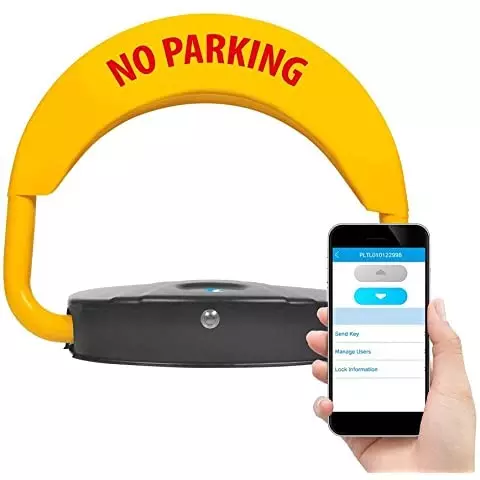 Eu Standard Remote Control Parking Lot Lock Heavy Duty Car Smart App Blue tooth Control No Parking Lock