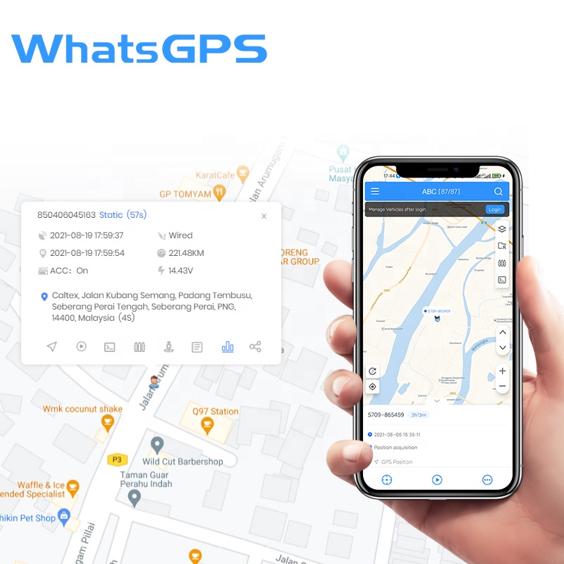 Лучший автомобильный Gps-трекер для отслеживания местоположения в реальном времени Whatsgps, бесплатное приложение для Android