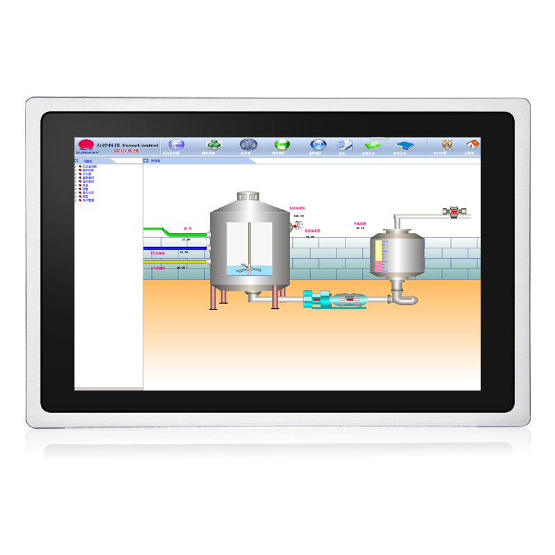 Touchthink 19.1 inch lcd display panel touch monitor embedded industrial touch display for self-service vending machine/ktv