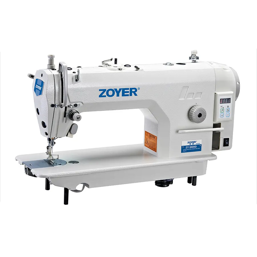 ZY8800D Zoyer Computer automatic flat-bed direct driver Lockstitch Electronic Industrial Sewing Machine