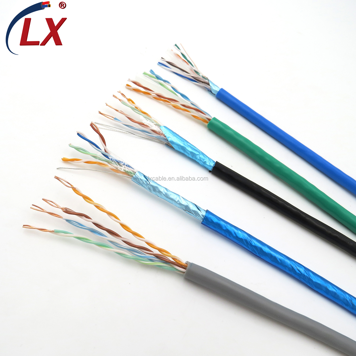 Акция, хорошая цена, хорошее качество, UTP cat6 ethernet lan кабель с изоляцией из ПВХ, 1000 футов в катушке