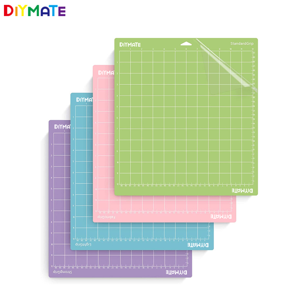 Diymate 12 "х12" изготовленным на заказ логосом зеленый липкий клей для резки мат для Cricut чайник air 2 чайник 3 различных вещей оптовая продажа