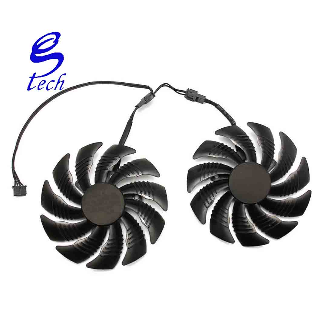 T129215SU 88mm for REDEON AORUS RX580/570 GIGABYTE GV-RX570AORUS GV-RX580AORUS Cards GPU Cooler Graphics card fan
