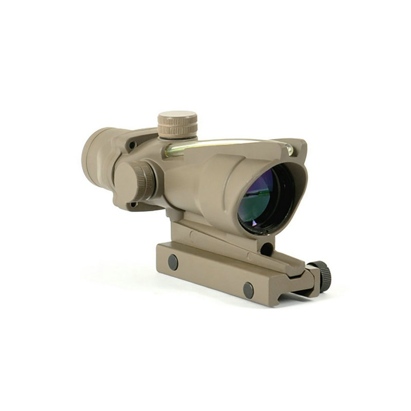 GSP0206-GT -- Tan ACOG 4x32, Зеленая Сетка для оптического прицела и BDC с креплением TA51 Flattop