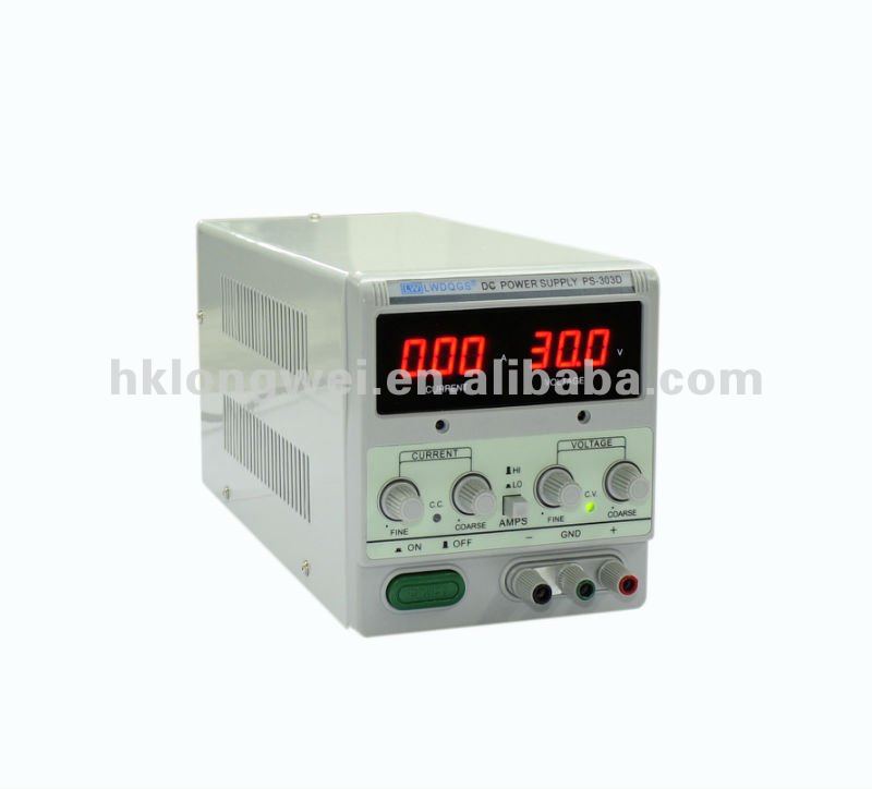 PS-303D 30 V/3A переменный трансформатор источник питания постоянного тока для школьной лаборатории или оптовую продажу различных промышленных Регулируемый источник питания постоянного тока