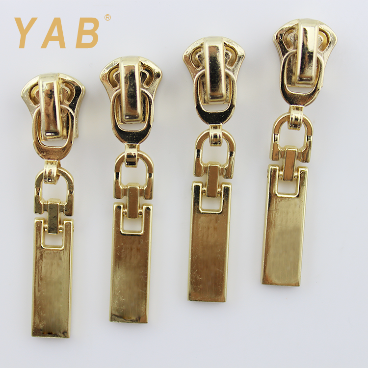 YAB Manufacture Oem Logo Free Samples Auto Lock Home Textile Zipper Plastic Slider