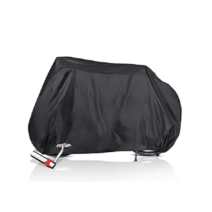 Factory Custom design with lock-holes for bike cover and storage bag oxford material for sun protection waterproof Bike Cover