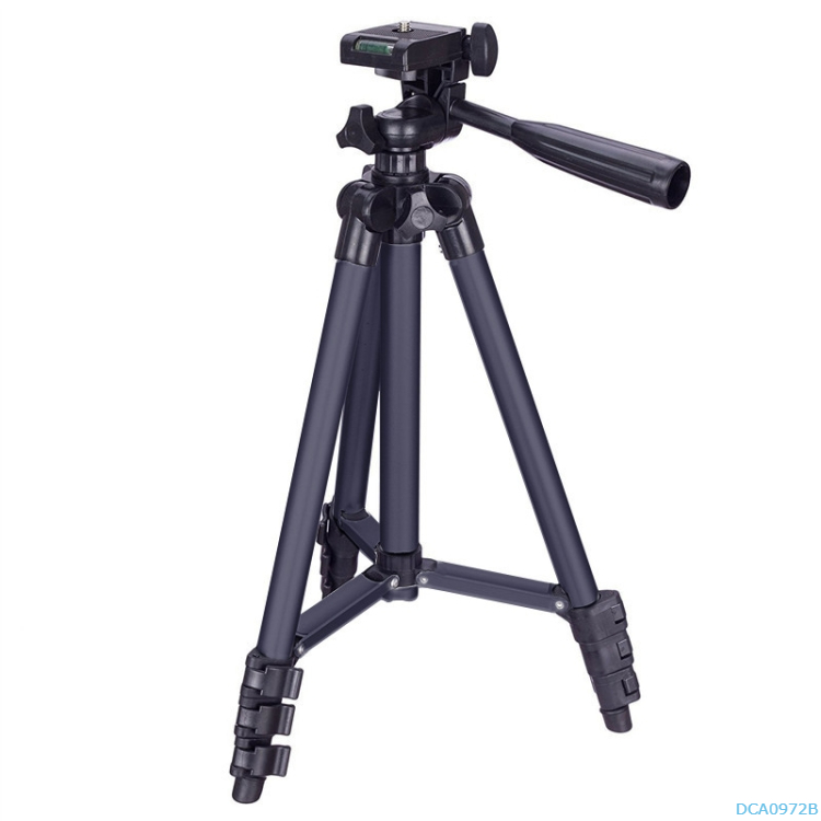 3120 Live Broadcast Tripod 4-Section Folding Legs U-Shape Three-Dimensional Tripod Head With Aluminum Alloy Tripod Mount