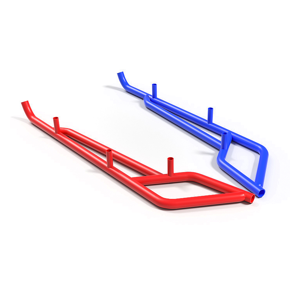 NERF BAR/ROCK SLIDER BLACK CAN AM MAVERICK X3 2017-2019