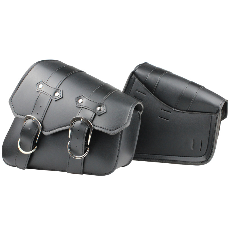 wholesale customized portable PU tool bag motorcycle side bag motorcycle saddle bags for tools