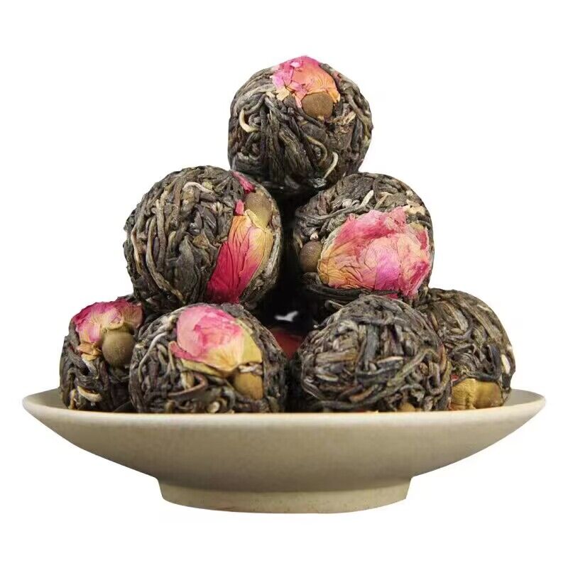Yunnan Pu'er, цветочный чай, шар-дракон, ручной работы, чистый цветочный шар, специальная комбинация, Цветочный травяной чай, чай