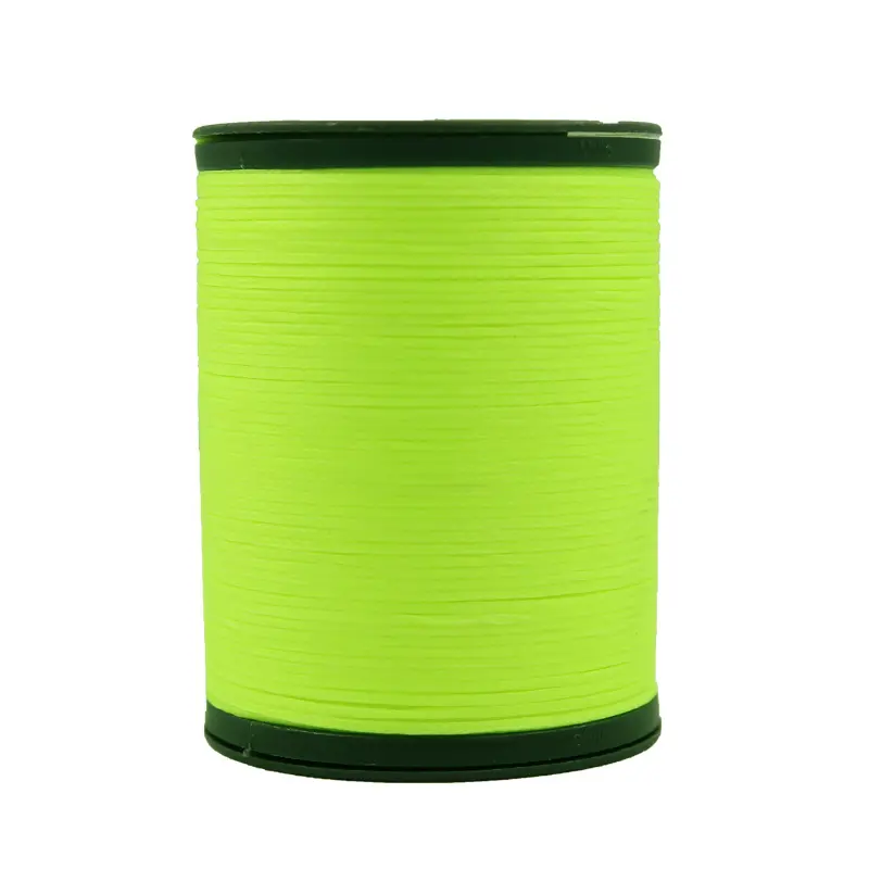 0.8mm Braid Flat High Strength Polyester Sewing Thread Hand-sewn Leather Waxed Thread