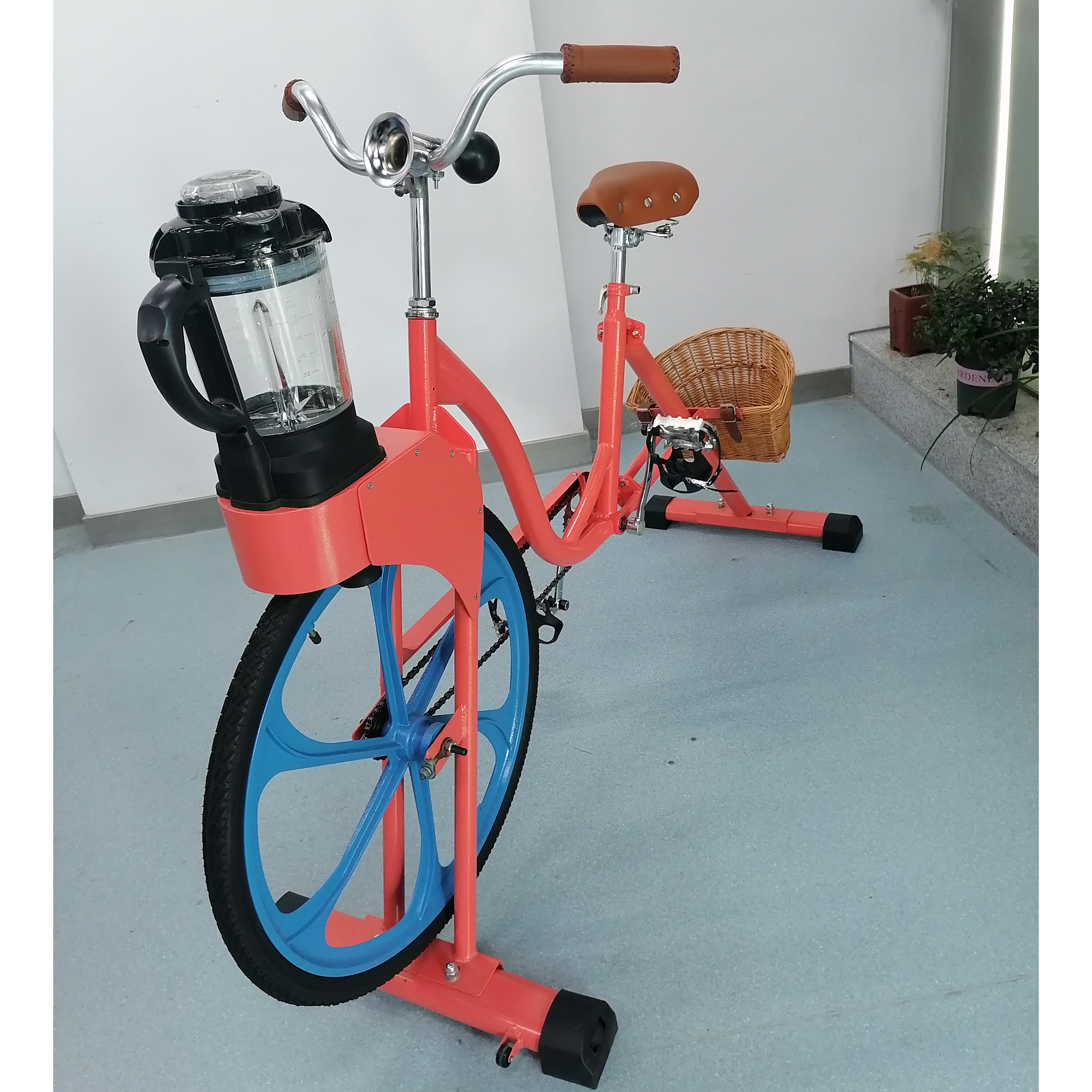 EXI new spinning production line blender bike/velo smoothie bike/induction blender smoothie