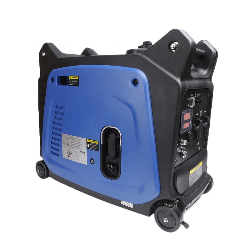 3500w 7.5L топливного бака цифровой тихий бензиновые генераторы инверторного типа портативный бензиновый генератор
