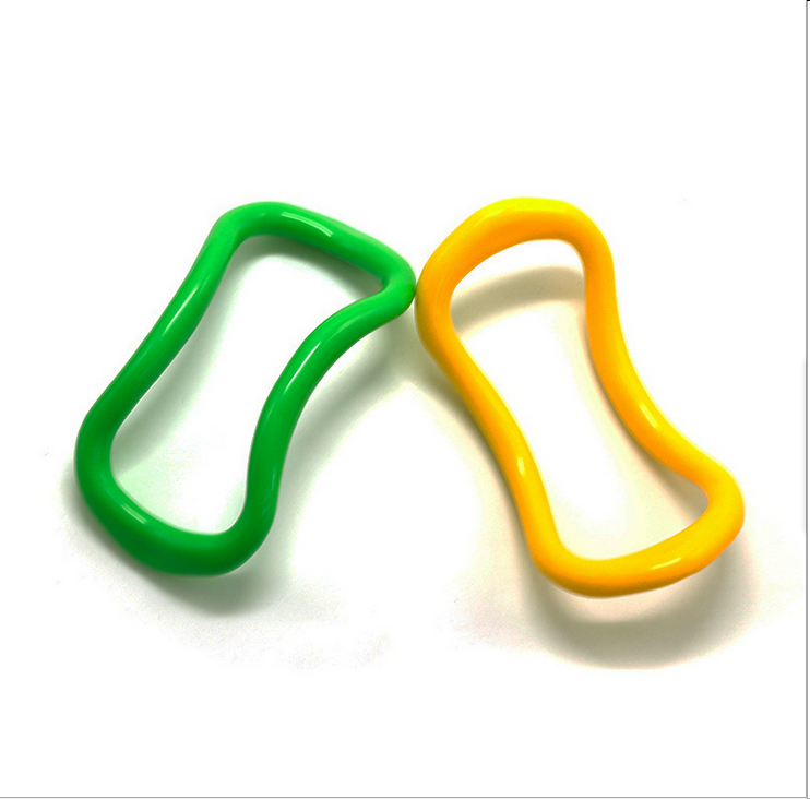 Adjustable Soft Yoga Ring Pilates Ring Fitness Ring Body Toning Fitness Circle Great for Shoulder Back Arm Leg Pain