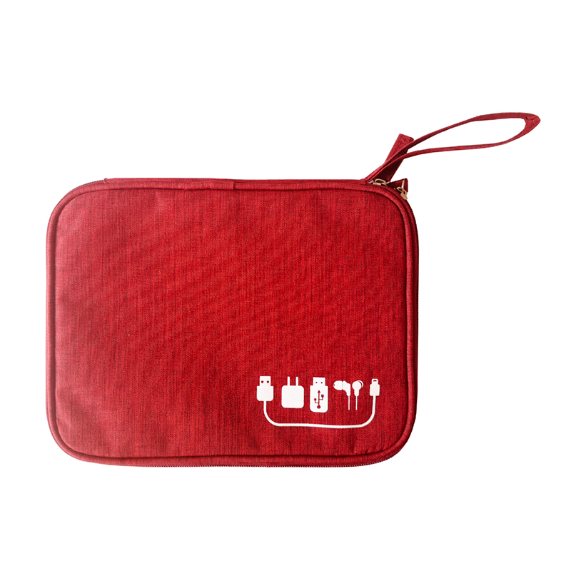 promotional custom made Travel Electronics Accessory Bag Digital Storage Cable Organizer Bag