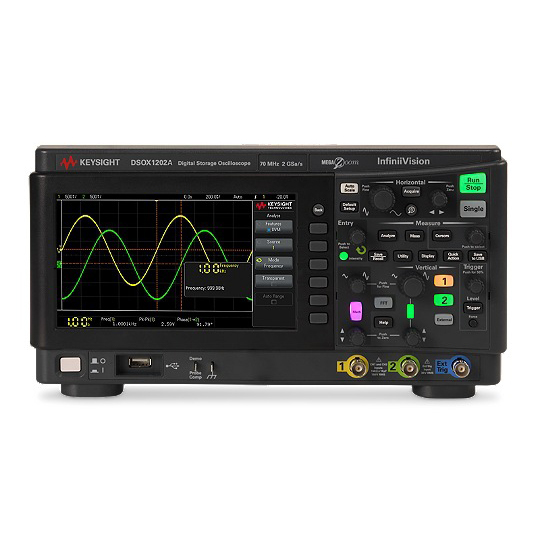 DSOX1204G осциллограф 70/100/200 МГц 4 аналоговых канала со встроенным генератором сигналов