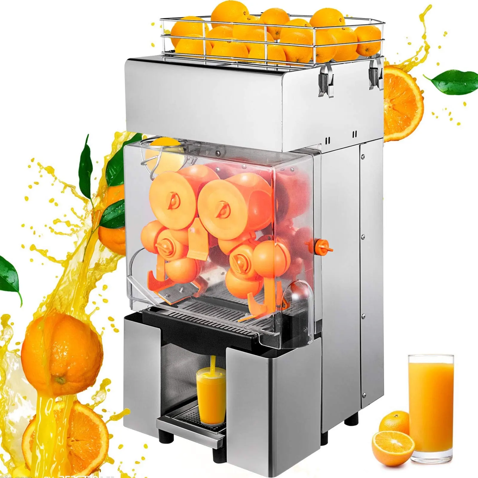 Supertise Commercial Professional Industrial Counter Top Automatic Orange Lemon Squeezer Orange Juicer Juice Extractor Machine