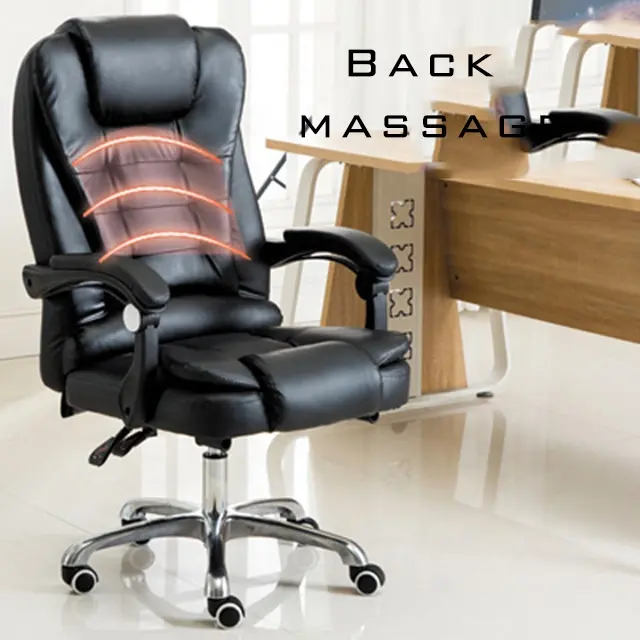 WS1501 8 point Massage function classic seat comfort modern rotating lift boss leather clerk office chair executive office chair