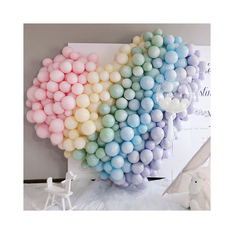 100Pcs Pastel Latex Macaron Latex Balloons Pastel Candy Balloon Wedding Birthday Party Decor Baby Shower Decor Air Globos