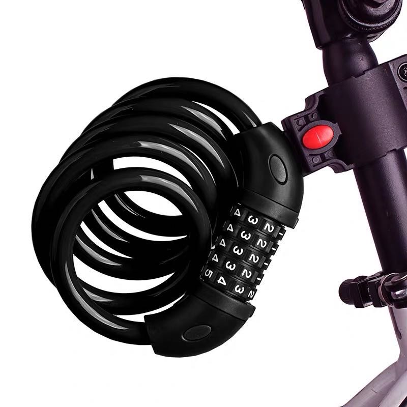 Premium Durable Material Steel Wire Rope Cable Cycle Bicycle Lock